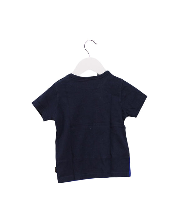 A Navy Short Sleeve T Shirts from Little Marc Jacobs in size 12-18M for boy. (Back View)