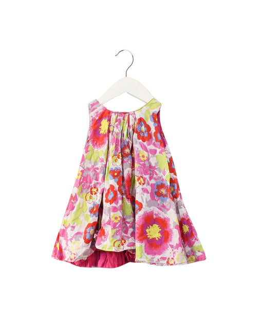 A Pink Sleeveless Dresses from Absorba in size 6-12M for girl. (Front View)