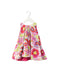 A Pink Sleeveless Dresses from Absorba in size 6-12M for girl. (Front View)