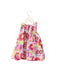 A Pink Sleeveless Dresses from Absorba in size 6-12M for girl. (Back View)