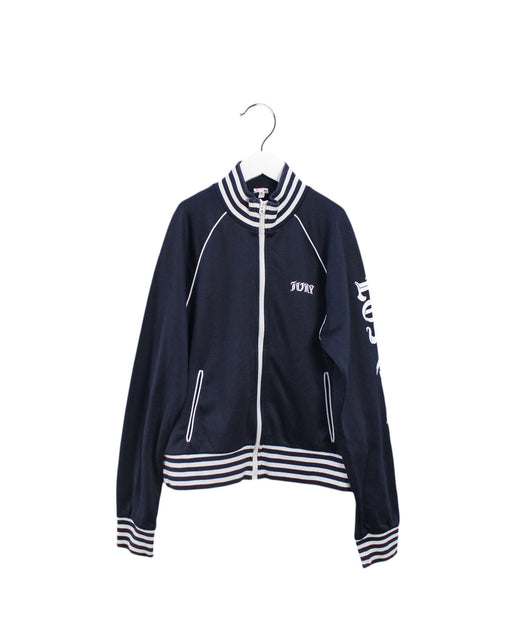 A Navy Lightweight Jackets from Juicy Couture in size 10Y for boy. (Front View)