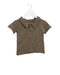 A Green Short Sleeve Tops from Mini Mioche in size 12-18M for girl. (Front View)