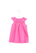 A Pink Sleeveless Dresses from Jacadi in size 6-12M for girl. (Front View)