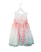 A White Sleeveless Dresses from Monsoon in size 12-18M for girl. (Back View)