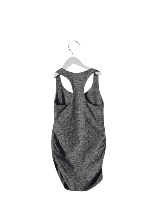 A Grey Active Tops from Beyond Yoga in size S for maternity. (Back View)