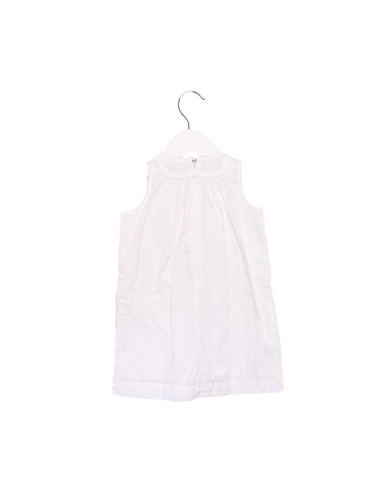 A White Sleeveless Dresses from Egg by Susan Lazar in size 3T for girl. (Back View)