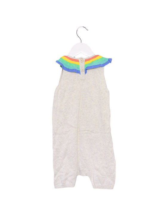 A Beige Sleeveless Jumpsuits from The Bonnie Mob in size 12-18M for girl. (Back View)