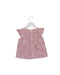 A Pink Sleeveless Tops from Jacadi in size 6-12M for girl. (Back View)