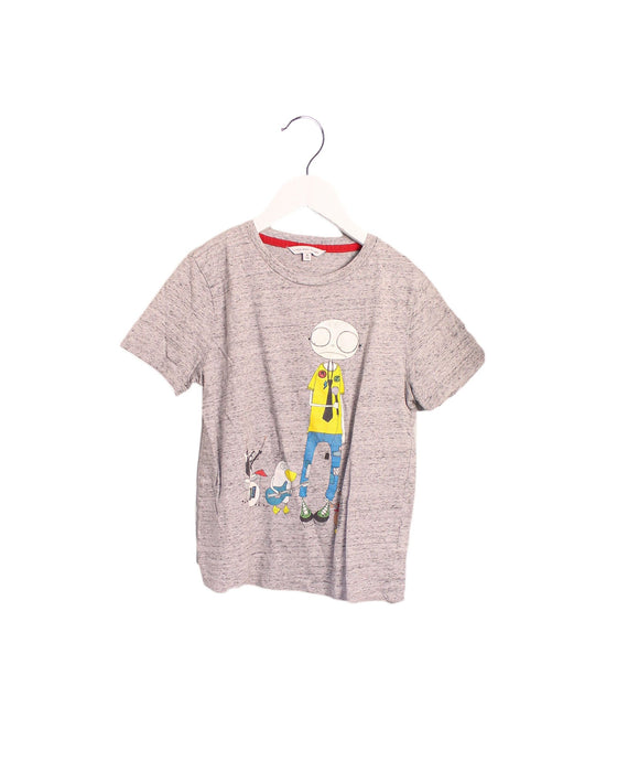 A Grey Short Sleeve T Shirts from Little Marc Jacobs in size 10Y for girl. (Front View)