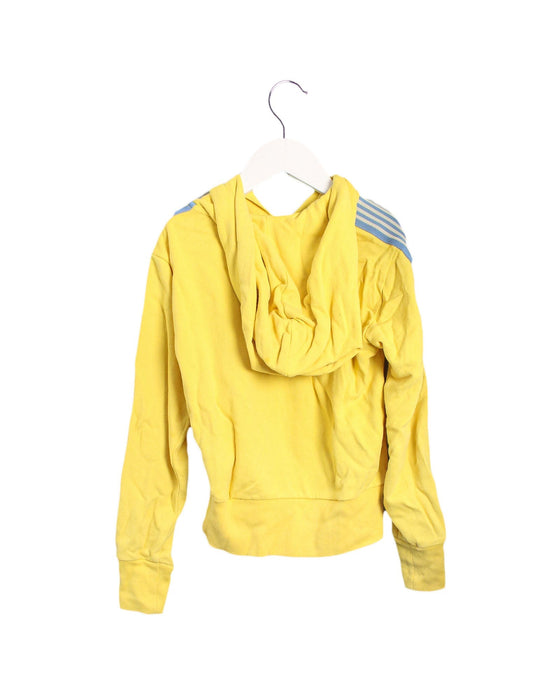 A Yellow Zippered Sweatshirts from American Outfitters in size 8Y for boy. (Back View)