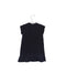 A Navy Short Sleeve Dresses from Armani in size 12-18M for girl. (Back View)