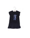 A Navy Short Sleeve Dresses from Armani in size 12-18M for girl. (Front View)