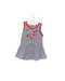 A Navy Sleeveless Dresses from Tommy Hilfiger in size 6-12M for girl. (Front View)