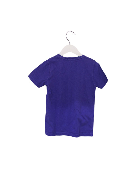 A Purple Short Sleeve T Shirts from Bonpoint in size 6T for boy. (Back View)