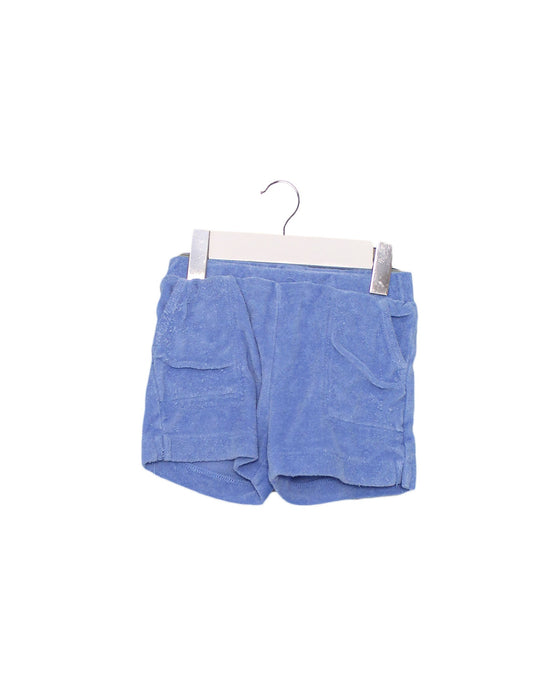 A Blue Shorts from Crewcuts in size 2T for girl. (Front View)