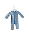 A Blue Long Sleeve Jumpsuits from Petit Bateau in size 18-24M for boy. (Front View)