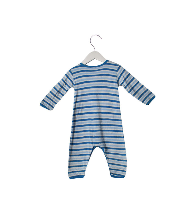 A Blue Long Sleeve Jumpsuits from Petit Bateau in size 18-24M for boy. (Back View)