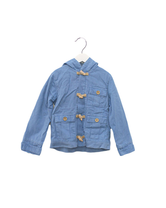 A Blue Lightweight Jackets from Marie Chantal in size 8Y for boy. (Front View)