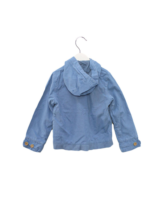 A Blue Lightweight Jackets from Marie Chantal in size 8Y for boy. (Back View)