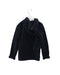 A Navy Zippered Sweatshirts from Terre De Marins in size 8Y for boy. (Back View)