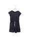 A Navy Short Sleeve Dresses from Crewcuts in size 7Y for girl. (Front View)