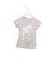 A Grey Short Sleeve T Shirts from IKKS in size 2T for girl. (Front View)