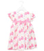 A White Short Sleeve Dresses from Rachel Riley in size 6-12M for girl. (Front View)