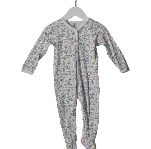 A White Long Sleeve Jumpsuits from Petit Bateau in size 18-24M for neutral. (Front View)