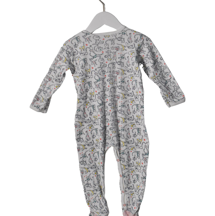 A White Long Sleeve Jumpsuits from Petit Bateau in size 18-24M for neutral. (Back View)