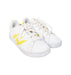 A White Sneakers from Adidas in size 6T for neutral. (Back View)