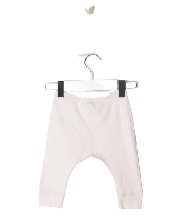 A Pink Leggings from Petit Bateau in size 3-6M for girl. (Back View)