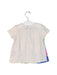 A Pink Short Sleeve T Shirts from Boboli in size 12-18M for girl. (Back View)