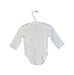 A White Long Sleeve Bodysuits from Janie & Jack in size 0-3M for neutral. (Back View)