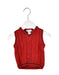 A Red Sweater Vests from Janie & Jack in size 6-12M for neutral. (Front View)