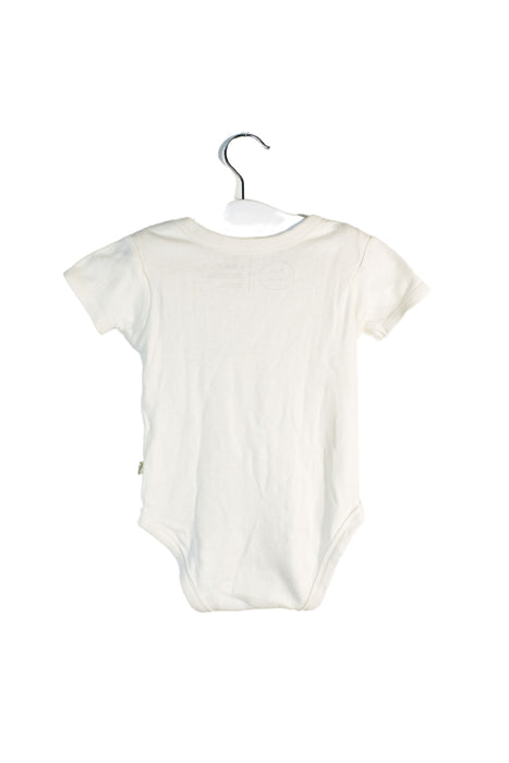 A White Short Sleeve Bodysuits from Finn + Emma in size 6-12M for neutral. (Back View)