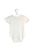 A White Short Sleeve Bodysuits from Finn + Emma in size 6-12M for neutral. (Back View)