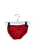 A Red Bloomers from Boboli in size 12-18M for girl. (Front View)