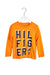 A Orange Long Sleeve Tops from Tommy Hilfiger in size 5T for neutral. (Front View)