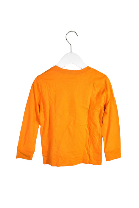 A Orange Long Sleeve Tops from Tommy Hilfiger in size 5T for neutral. (Back View)