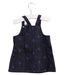 A Navy Overall Dresses from Dior in size 3-6M for girl. (Back View)