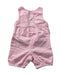 A Pink Long Overalls from Jojo Maman Bébé in size 6-12M for girl. (Back View)