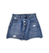A Blue Short Skirts from Seed in size 10Y for girl. (Front View)