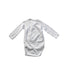 A Grey Long Sleeve Bodysuits from Petit Bateau in size 3-6M for neutral. (Back View)