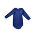 A Navy Long Sleeve Bodysuits from Petit Bateau in size 12-18M for boy. (Back View)