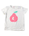 A White Short Sleeve T Shirts from Seed in size 6-12M for girl. (Front View)