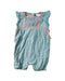 A Teal Jumpsuits from Chateau de Sable in size 3-6M for girl. (Front View)