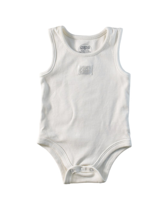 A White Long Sleeve Bodysuits from Mamas & Papas in size 0-3M for neutral. (Front View)