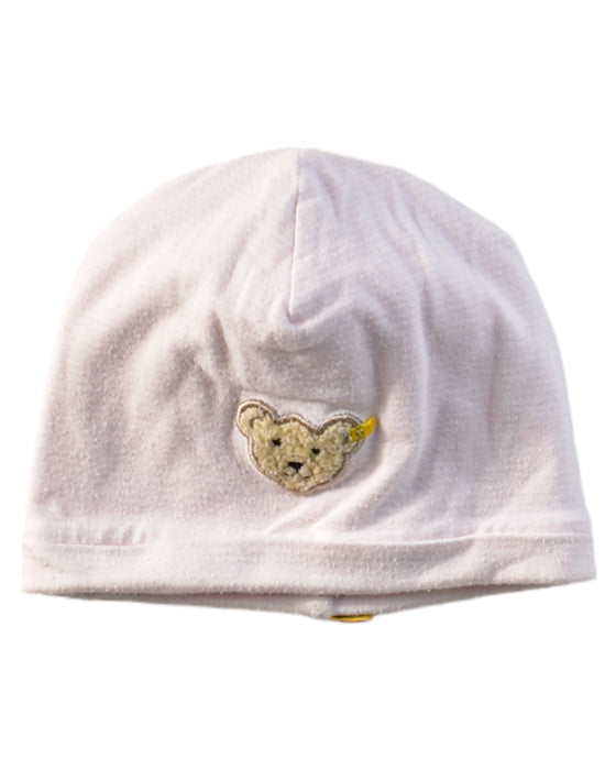 A Pink Hats Beanies & Caps from Steiff in size Newborn for girl. (Front View)