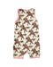 A Multicolour Sleeveless Jumpsuits from maxomorra in size 6-12M for girl. (Back View)