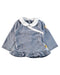 A Blue Long Sleeve Tops from Steiff in size 3-6M for girl. (Front View)